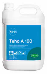 Средство щелочное моющее для пола сильные загрязнения Klinin Teho A 100 5 л арт. 205120