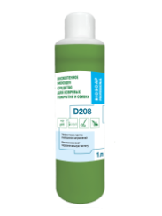 Средство для ковровых покрытий и мебельной обивки Biosoap D208 низкопенное 1 л (артикул производителя 6090701)