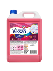 Средство жидкое для стирки белья VIKSAN Цветение сакуры для цветного белья 5 л