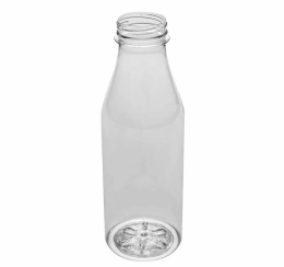 Бутылка ПЭТ 0,5л с ШИРОКИМ горлом кругл. прозрачная