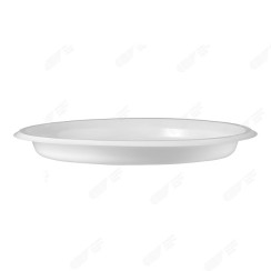 Тарелка пластик d20,5см белая ПП