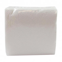 Салфетки бумажные 24х24 1 слойные белые (100шт)