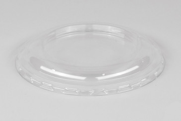 Крышка для контейнера пластиковая круглая d95 мм, прозрачная Стиролпласт