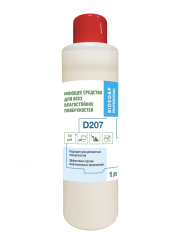 Средство щелочное универсальное Biosoap D207 для влагостойких поверхностей 1 л (артикул производителя 9050701)