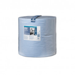 Бумага протирочная TORK повышенной прочности W1 2-сл синяя 340м арт.130070
