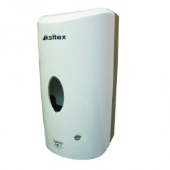 Диспенсер Ksitex автомат. для дезинфицирующих средств пластиковый 1,2 л белый арт.ADD-7960W