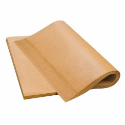 Бумага для выпечки в листах 40 х 60см, 500 листов/уп, 40 гр/м силикон.коричневая BenFatto