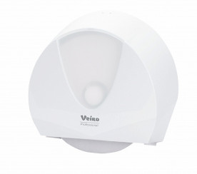 Диспенсер для туалетной бумаги VEIRO JUMBO пластиковый белый