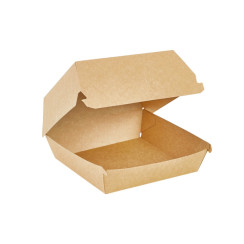 Коробка для гамбургера GDC ECO BURGER L 120х120х70 мм крафт