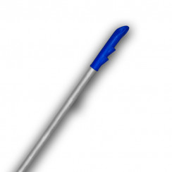 Ручка алюминиевая для держателя мопов защелкивающаяся 140см d220 мм синяя (артикул производителя plk (синий))