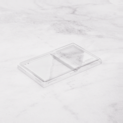 Крышка к контейнеру OneClick 800 2-секц плоская прозрачная 